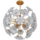 IQ2847 GILT BRASS CHANDELIER