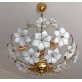 IQ2847 GILT BRASS CHANDELIER