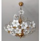 IQ2847 GILT BRASS CHANDELIER