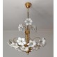 IQ2847 GILT BRASS CHANDELIER