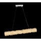 IQ2850 GEODE QUARTZ ROCK CRYSTAL LINEAR LED CHANDELIER