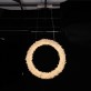 IQ2852 CLEAR GEODE QUARTZ CRYSTAL PENDANT