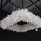 IQ2857 SQUARE GEODE QUARTZ CRYSTAL CHANDELIER