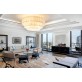 IQ2875 3 TIER ROUND SELENITE CHANDELIER