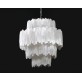 IQ2876 4 TIER ROUND SELENITE CHANDELIER