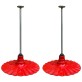 IQ2881 DANISH PAIR OF BRASS CARGO SHIP LIGHTS