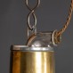 IQ2881 DANISH PAIR OF BRASS CARGO SHIP LIGHTS
