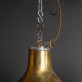IQ2881 DANISH PAIR OF BRASS CARGO SHIP LIGHTS