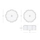 IQ2904 VILLERS FLUSH MOUNT