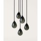 IQ2905 TEARDROP DROP 5 CLUSTER