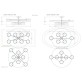 IQ2930 ROTATING ARMS CHANDELIER
