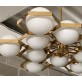 IQ2931 HEXAGONAL WHITE GLASS