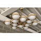 IQ2931 HEXAGONAL WHITE GLASS