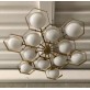 IQ2932 MURANO HEXAGONAL CHANDELIER
