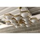 IQ2932 MURANO HEXAGONAL CHANDELIER
