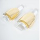 IQ2934 LUCITE GOLD WALL LIGHTS