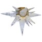 IQ2946 ROCK CRYSTAL FLUSH MOUNT