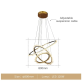 IQ3025 COROLLA CRYSTAL CHANDELIER