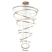 IQ3029 LED SWIRL CHANDELIER