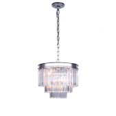 AM0418 ROUND CRYSTAL BAGUETTE 