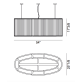 QZ0310 CROWN SUSPENSION LAMP