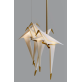 QZ8113 PERCH BIRD CHANDELIER