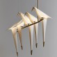QZ8113 PERCH BIRD CHANDELIER