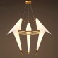QZ8113 PERCH BIRD CHANDELIER