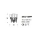 SJ2179 Crystalline Flush 
