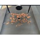 IQ8218 HANDMADE ALMOND THREE PENDANT
