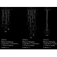 WM626 Eclisse Chandelier