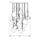 AM3004 CATCH CHANDELIER