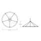 AL0157 HALO CIRCLE PENDANT 