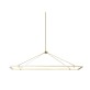 AL0157R HALO RECTANGLE PENDANT
