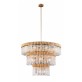 AMAJC-9007 CRYSTAL ICICLE EIGHTEEN-LIGHT PENDANT