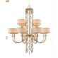 AMAJC-8816 COUNTERPOINT TWELVE-LIGHT CHANDELIER