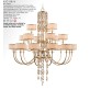 AMAJC-8856 COUNTERPOINT TWELVE-LIGHT CHANDELIER
