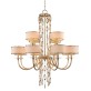 AMAJC-8856 COUNTERPOINT TWELVE-LIGHT CHANDELIER