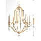 AMAJC-8877 GOLD-LEAF AND CRYSTAL