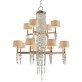AMAJC-8884 CASCADING CRYSTAL WATERFALL TWELVE-LIGHT