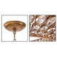 AMAJC-8944 STATELY CRYSTAL GOLD-LEAF PENDANT