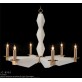 AMAJC-8955 SCULPTURAL ALABASTER AND BRASS