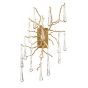 AMAJC-8983 BRASS AND GLASS TEARDROP 