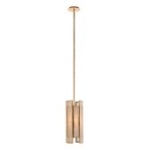 AMAJC-8986 CALCITE PANEL ONE-LIGHT PENDANT