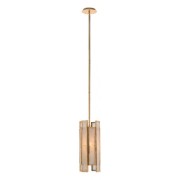 AMAJC-8986 CALCITE PANEL ONE-LIGHT PENDANT