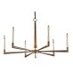 AMAJC-9014 MODERN SIX-LIGHT CHANDELIER