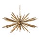 AMAJC-9015 AN ANTIQUE BRASS STARBURST PENDANT
