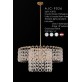 AMAJC-9026 CRYSTAL CHAIN THIRTEEN-LIGHT PENDANT 