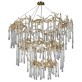 AMAJC-9057 BRANCHED CRYSTAL TWENTY-LIGHT CHANDELIER