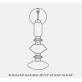 IQ21024 BALLET WALL SCONCE 